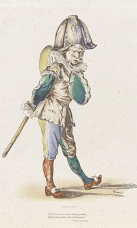 Polichinelle By Edouard Manet Fine Art Print