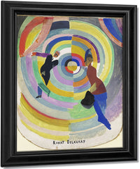 Political Drama By Robert Delaunay Fine Art Print