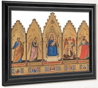 Polyptych Of Bologna 1335 By Giotto Di Bondone Fine Art Print