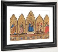 Polyptych Of Bologna 1335 By Giotto Di Bondone Fine Art Print