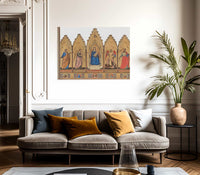 Polyptych Of Bologna 1335 By Giotto Di Bondone Fine Art Print