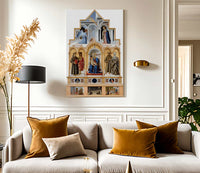 Polyptych Of Perugia 1470 By Piero Della Francesca Fine Art Print