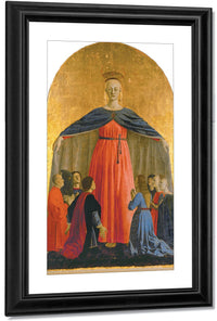 Polyptych Of The Misericordia Detail Of The Madonna 1462 By Piero Della Francesca Fine Art Print