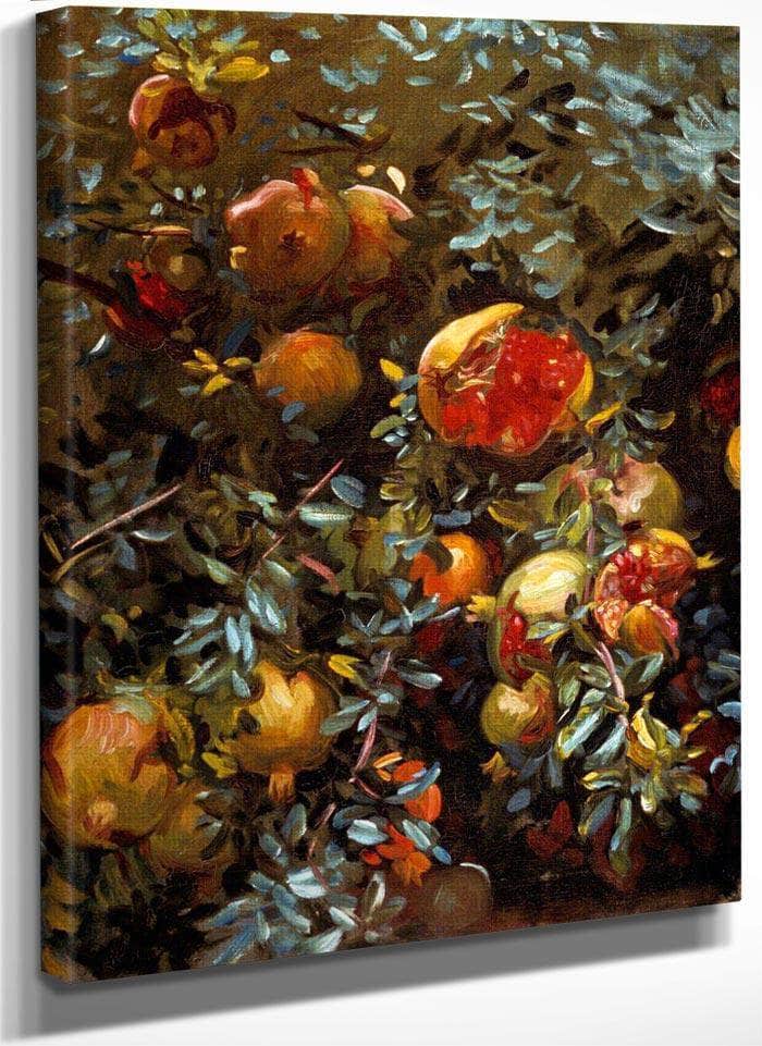Pomegranates, Majorca By John Singer Sargent Fine Art Print