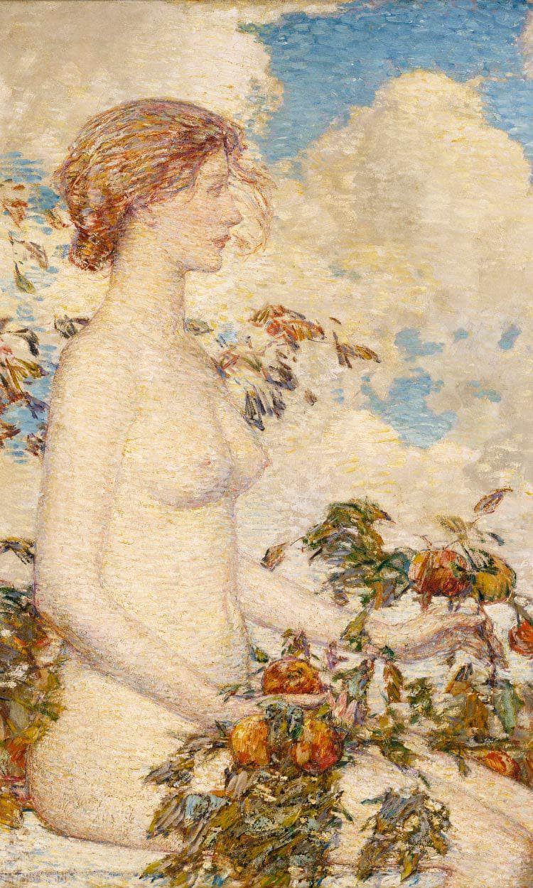 Pomona By Childe Hassam Fine Art Print