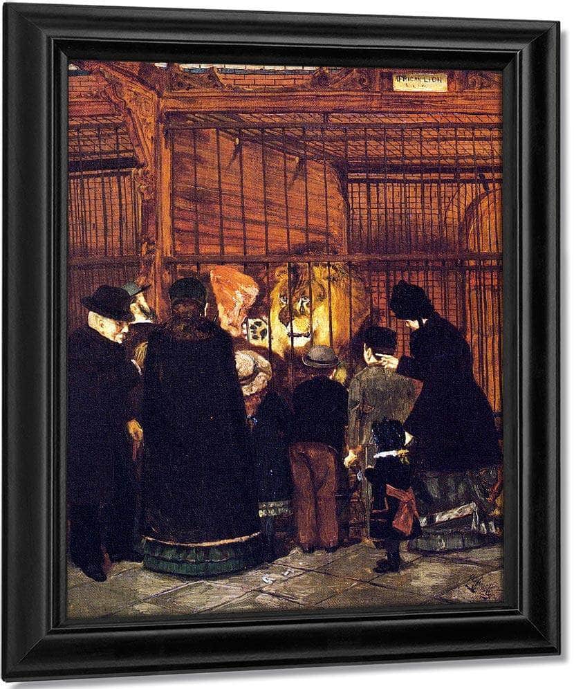 Pomp At The Zoo By Henry Ossawa Tanner Fine Art Print