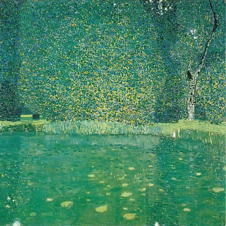 Pond At Kammer Castle On The Attersee, 1909 By Gustav Klimt Fine Art Print