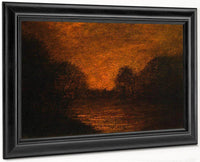 Pond In Moonlight By Albert Pinkham Ryder Fine Art Print