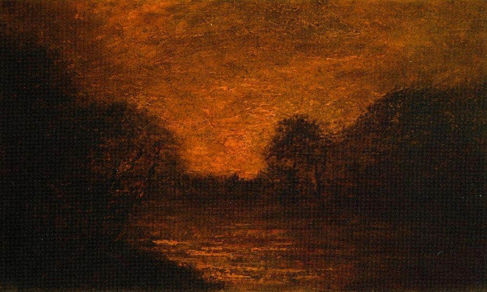Pond In Moonlight By Albert Pinkham Ryder Fine Art Print
