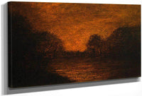 Pond In Moonlight By Albert Pinkham Ryder Fine Art Print