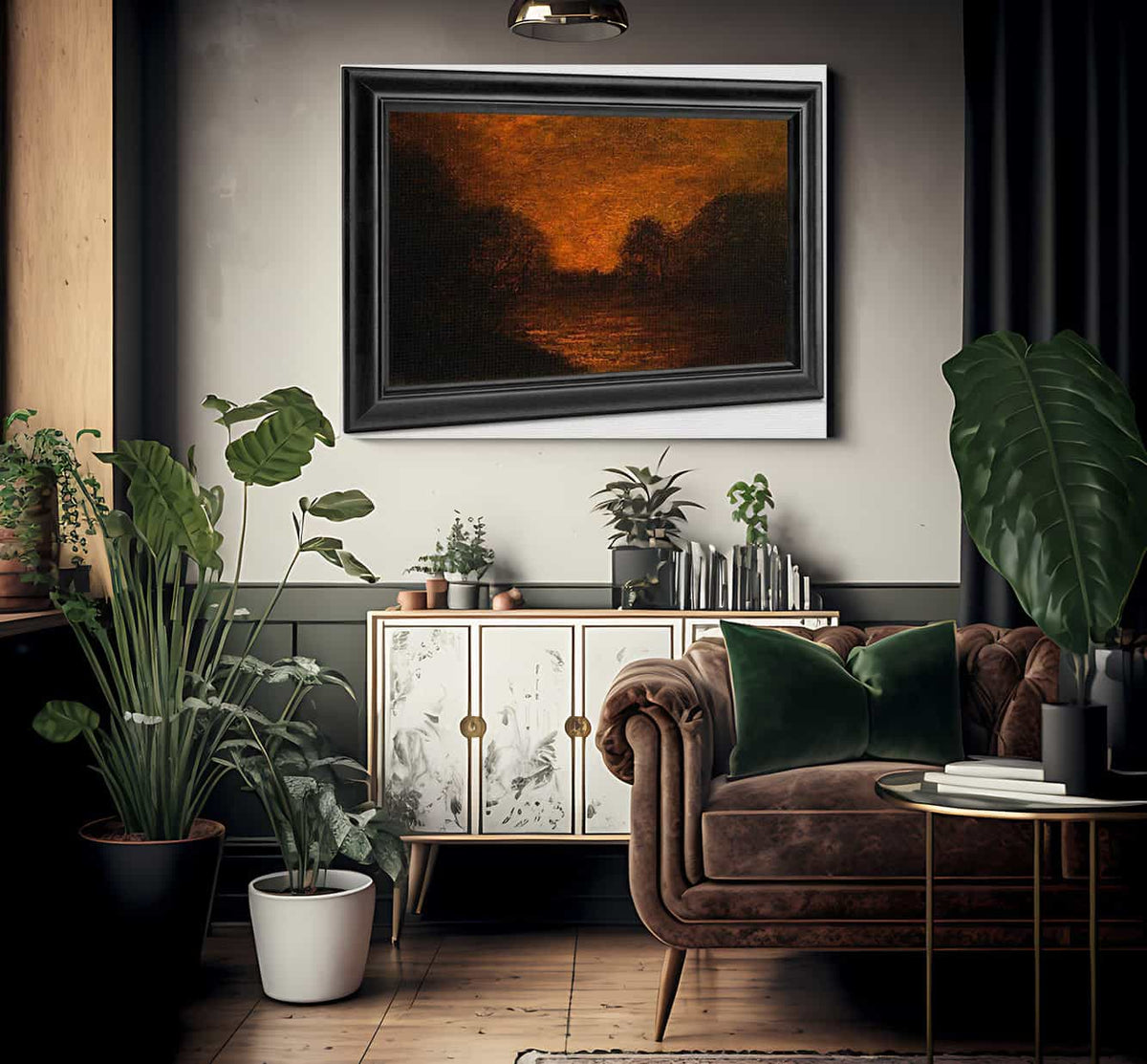 Pond In Moonlight By Albert Pinkham Ryder Fine Art Print