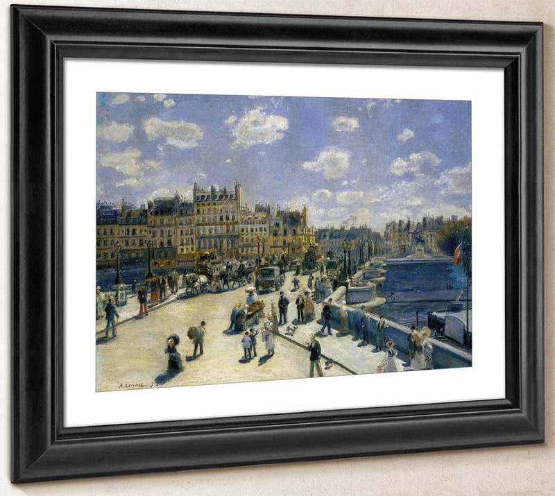 Pont Neuf, Paris By Pierre August Renoir Fine Art Print