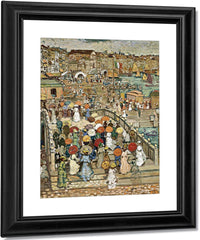 Ponte Della Paglia By Maurice Brazil Prendergast Fine Art Print