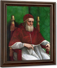 Pope Julius Ii By Raphael Fine Art Print