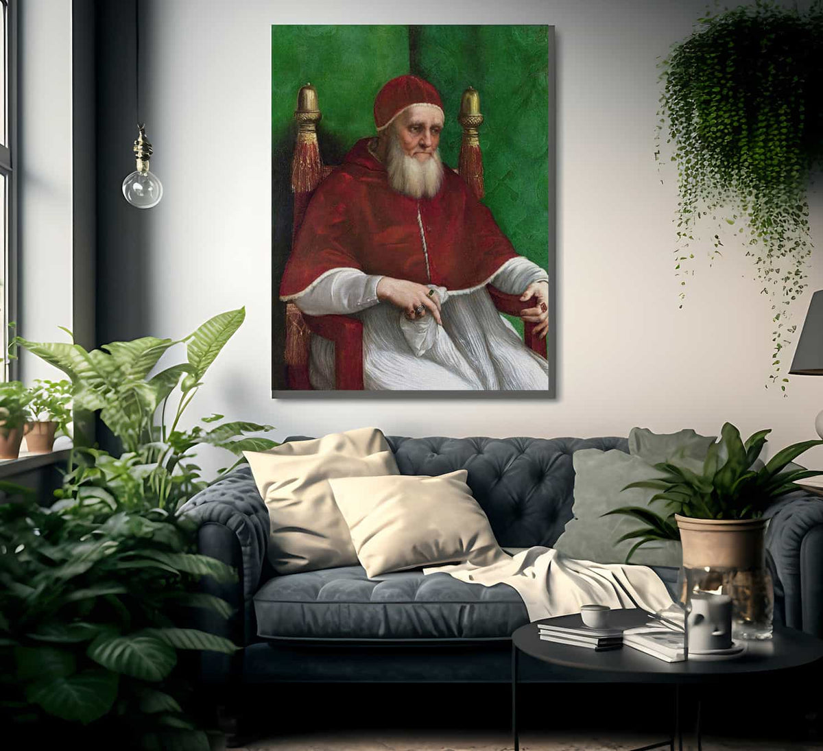 Pope Julius Ii By Raphael Fine Art Print