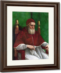 Pope Julius Ii By Raphael Fine Art Print