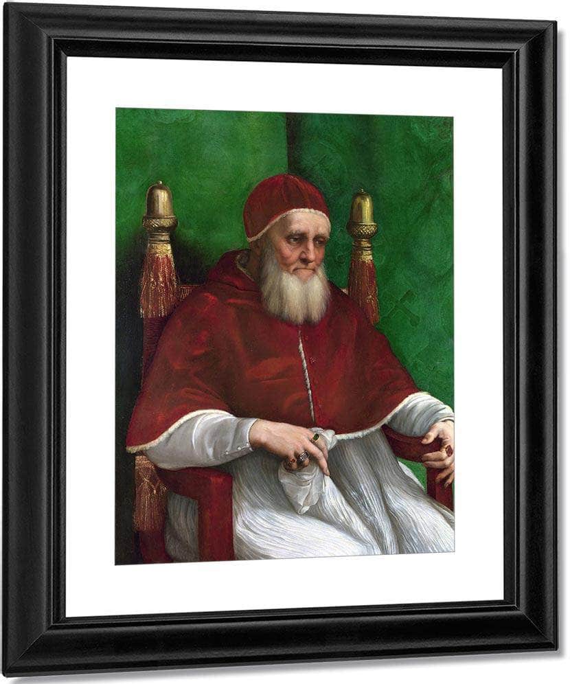 Pope Julius Ii By Raphael Fine Art Print