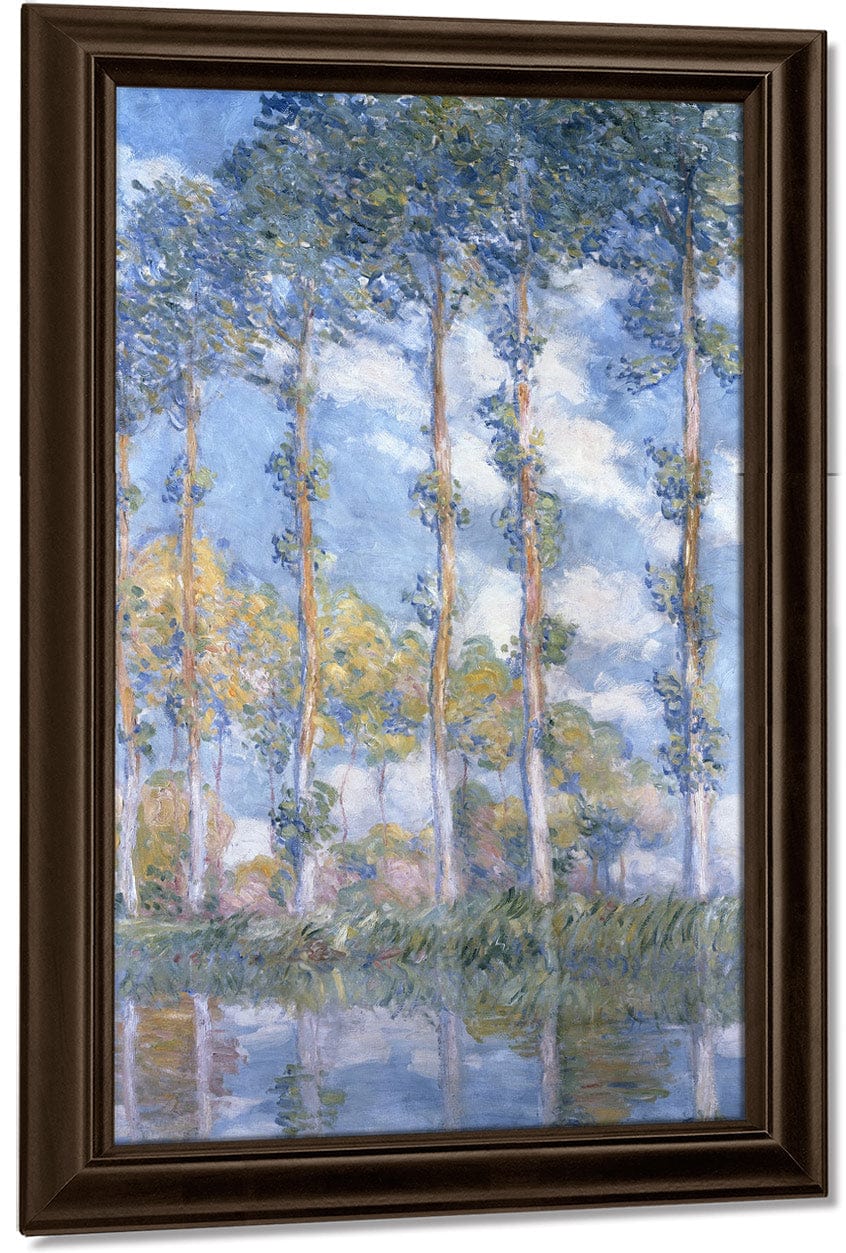 Poplars 1 By Claude Monet Fine Art Print