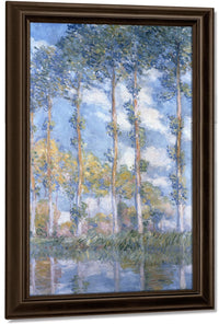 Poplars 1 By Claude Monet Fine Art Print