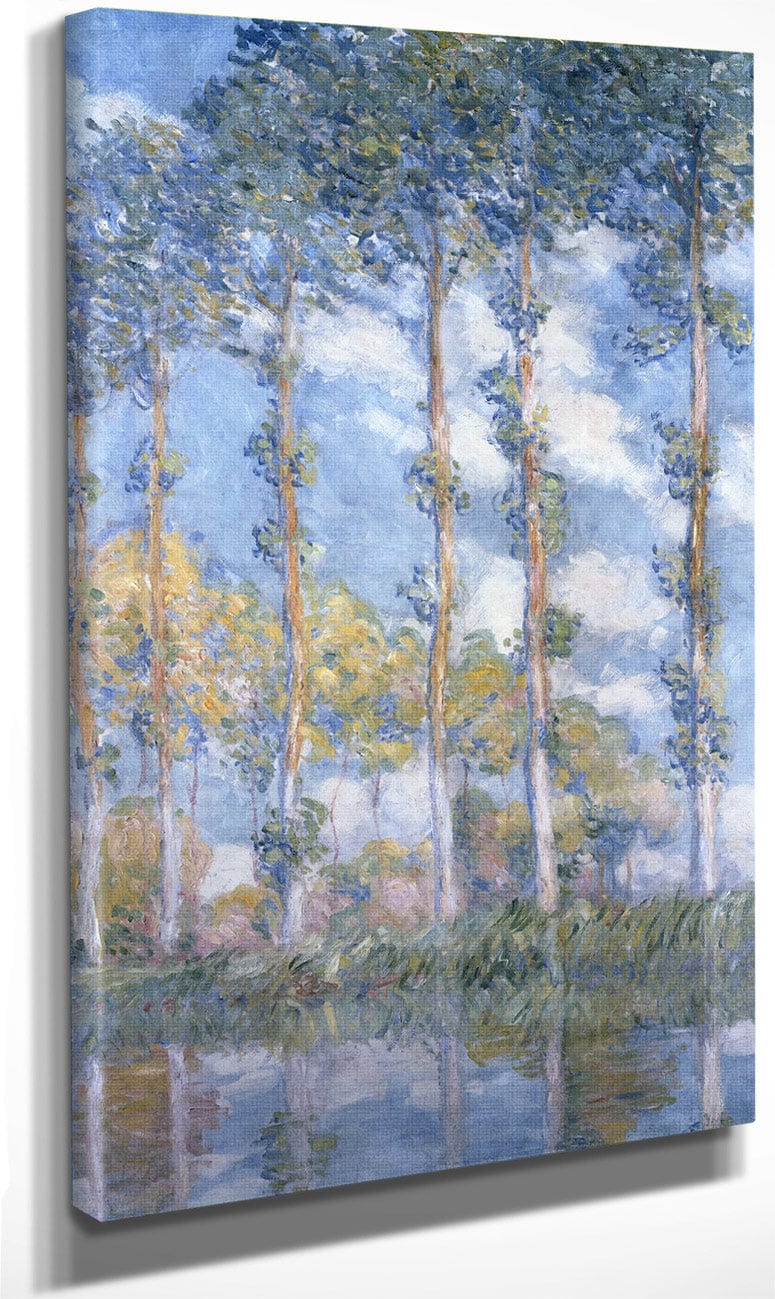 Poplars 1 By Claude Monet Fine Art Print