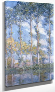 Poplars 1 By Claude Monet Fine Art Print