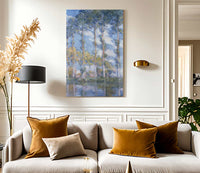 Poplars 1 By Claude Monet Fine Art Print