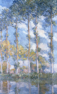 Poplars 1 By Claude Monet Fine Art Print
