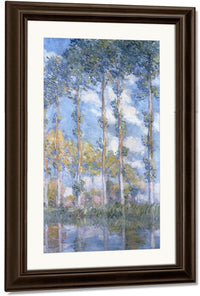 Poplars 1 By Claude Monet Fine Art Print
