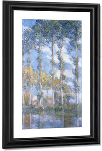 Poplars 1 By Claude Monet Fine Art Print