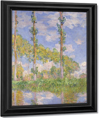 Poplars In The Sun By Claude Monet Fine Art Print