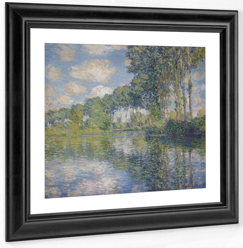 Poplars On The Epte By Claude Monet Fine Art Print