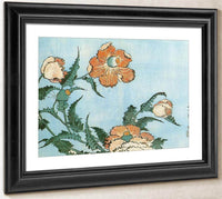 Poppies By Hokusai Fine Art Print