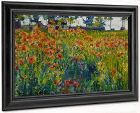 Poppies In France By Robert William Vonnoh Fine Art Print