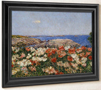 Poppies On The Isle Of Shoals By Childe Hassam Fine Art Print