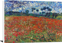 Poppy Field Painting Vincent Van Gogh Canvas Art Fine Art Print
