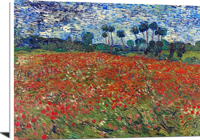 Poppy Field Painting Vincent Van Gogh Canvas Art Fine Art Print