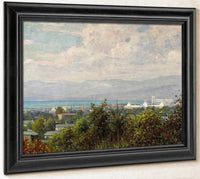 Port Au Prince, Haiti By Louis Aston Knight Fine Art Print