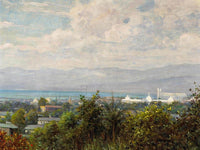 Port Au Prince, Haiti By Louis Aston Knight Fine Art Print
