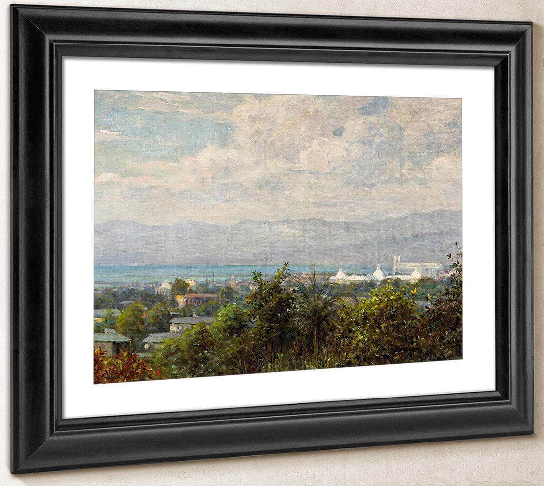 Port Au Prince, Haiti By Louis Aston Knight Fine Art Print