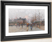 Porte De Chatillon By Eugene Galien Laloue Fine Art Print