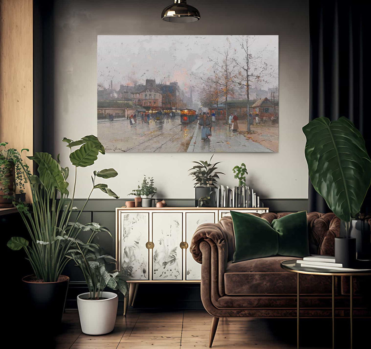 Porte De Chatillon By Eugene Galien Laloue Fine Art Print