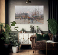 Porte De Chatillon By Eugene Galien Laloue Fine Art Print