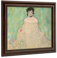 Portrait By Klimt By Gustav Klimt Fine Art Print