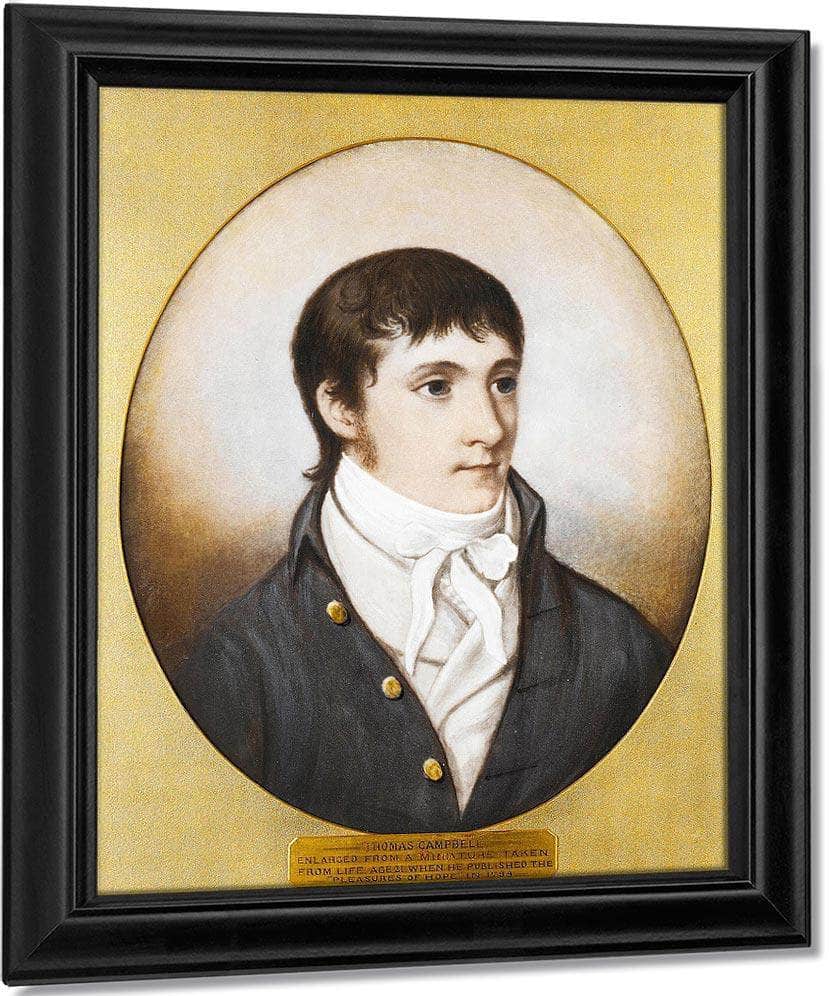 Portrait By Messrs Blomfield Of Hastings After A Miniatur By William Henry Walker Fine Art Print