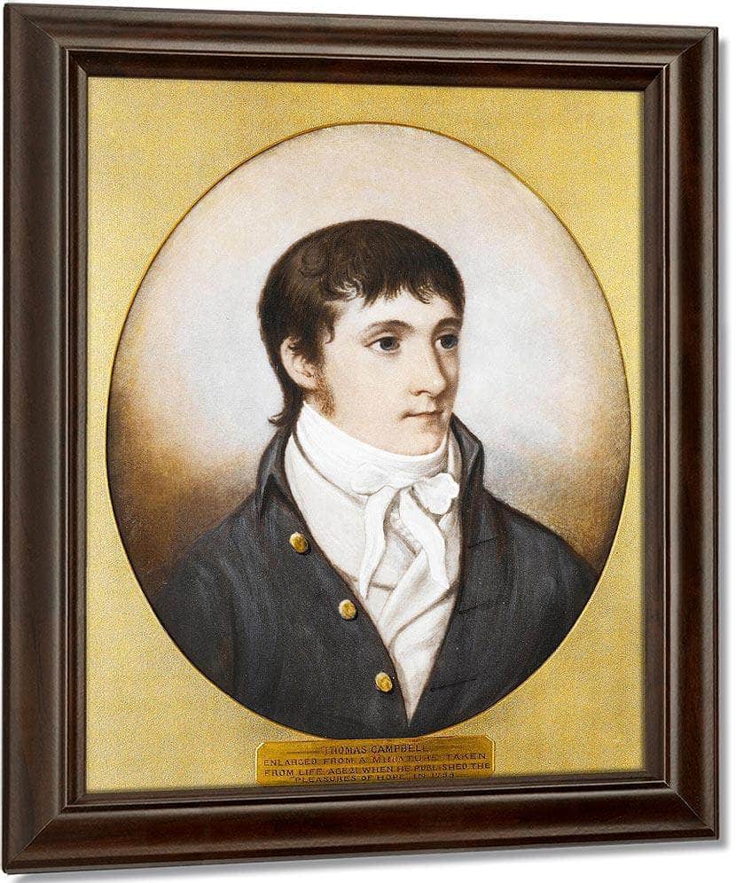 Portrait By Messrs Blomfield Of Hastings After A Miniatur By William Henry Walker Fine Art Print