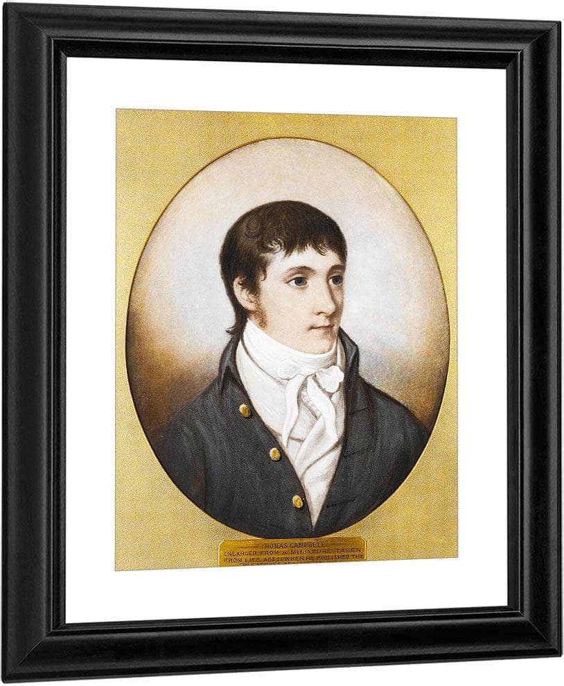 Portrait By Messrs Blomfield Of Hastings After A Miniatur By William Henry Walker Fine Art Print