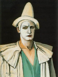 Portrait By Walt Kuhn Fine Art Print