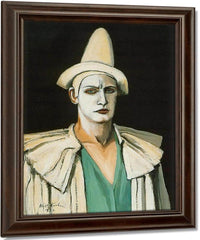 Portrait By Walt Kuhn Fine Art Print