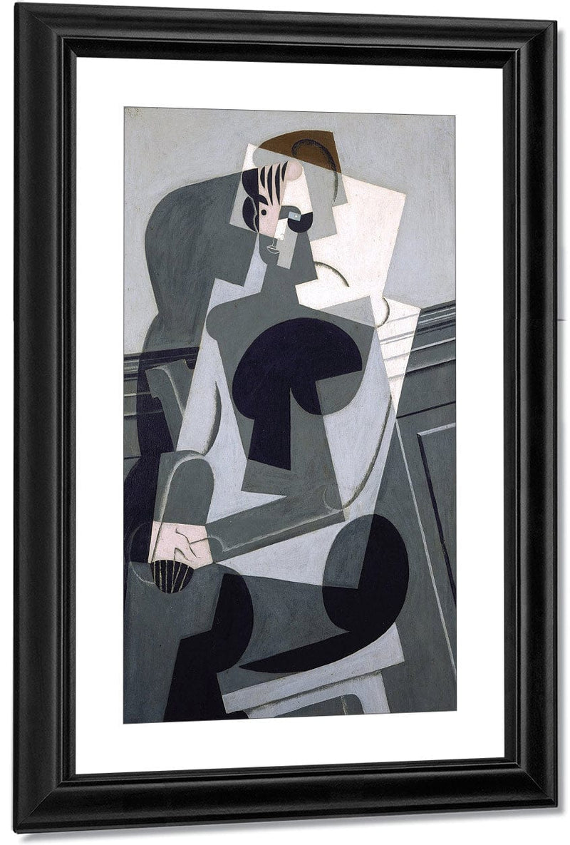 Portrait De Madame Josette Gris (Portrait Of Josette Gris)  2 By Juan Gris Fine Art Print