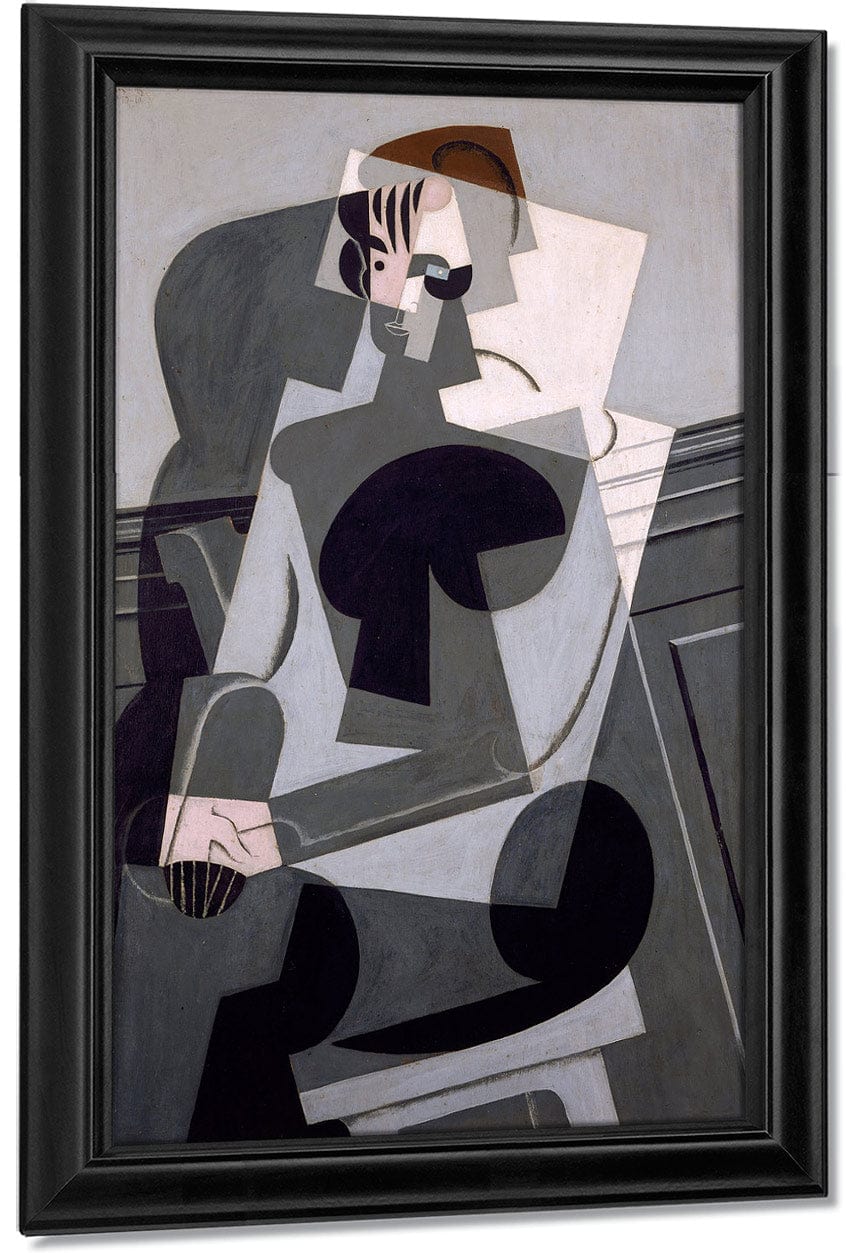 Portrait De Madame Josette Gris (Portrait Of Josette Gris) By Juan Gris Fine Art Print